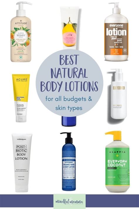 Cleanest Lotion Brands without Harmful Chemicals.